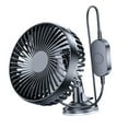thumbnail image 4 of Electric Car Cooling Fan 12V 24V USB Easily Install Durable Angle Adjustment Suction Holder, 4 of 8
