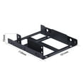 thumbnail image 2 of Codream 2.5 Inch SSD to 3.5 Inch Internal Hard Disk Drive Mounting Kit Bracket (SATA Data Cables and Power Cables included), 2 of 9