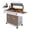 Coffee, variant on Royal Gourmet GA6402S Stainless Steel Gas Grill, Premier 6-Burner BBQ Grill with Sear Burner and Side Burner, 74,000 BTU, Cabinet Style, Outdoor Party Grill, Silver