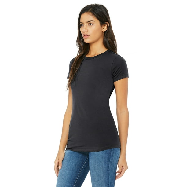 BELLA+CANVAS - The Bella + Canvas Ladies' The Favorite T-Shirt - DARK ...