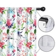 thumbnail image 4 of Blackout Kids Curtains,Pioneer Flower Floral Print Pattern Childrens Insulated Curtains Set Of 2,Bedroom Essentials,Toddler Room Decor 52"x63", 4 of 5