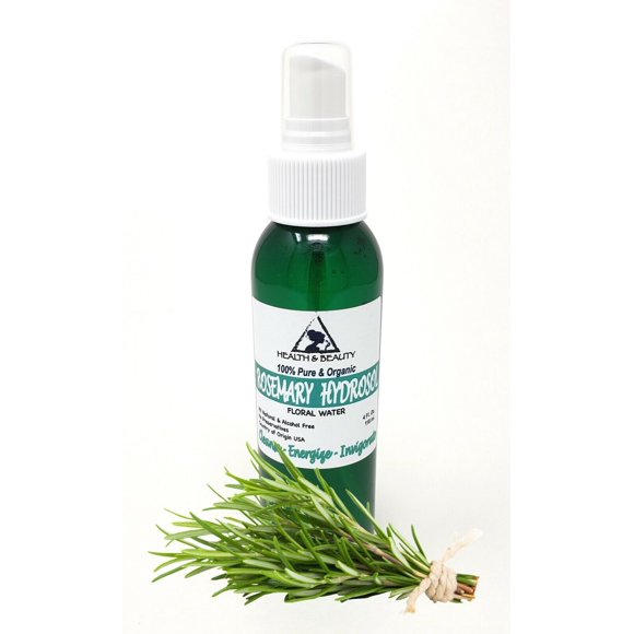 Rosemary hydrosol organic floral water 100% pure natural spray 4 oz