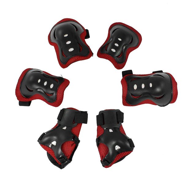 Juego de 6 Protectores de Muñeca YONGSHENG para Patinaje Rodillera Equipo Protector