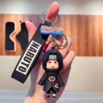 thumbnail image 1 of LLavero de Anime Naruto para hombres y mujeres, joyería de moda, figura de dibujos animados, llavero de PVC de 7CM, figuras de acción de Uzumaki Kakashi, colgante de bolso Gong Bohan LED, 1 of 2