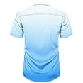 thumbnail image 4 of Mens Big & Tall Hawaiian Shirt, Short Sleeve Shirts for Men Summer Beach Fashion Ombre Tie Dye Lapel Button Down T-Shirts S-5XL, 4 of 7