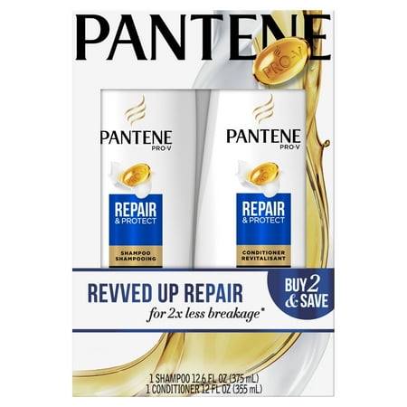 Pantene Pro-V Repair & Protect Shampoo and Conditioner Dual Pack, 24.6 fl oz