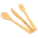 thumbnail image 3 of Juego de Cubiertos ANGGREK Duradero 3 Uds. Cuchara Tenedor Cuchillo Reutilizable, 3 of 8