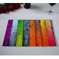 thumbnail image 2 of PKQWTM Vintage Wood Planks Kitchen Dining Table Mats Placemats Size 12x18 Inches, Set of 2 Pieces, 2 of 2