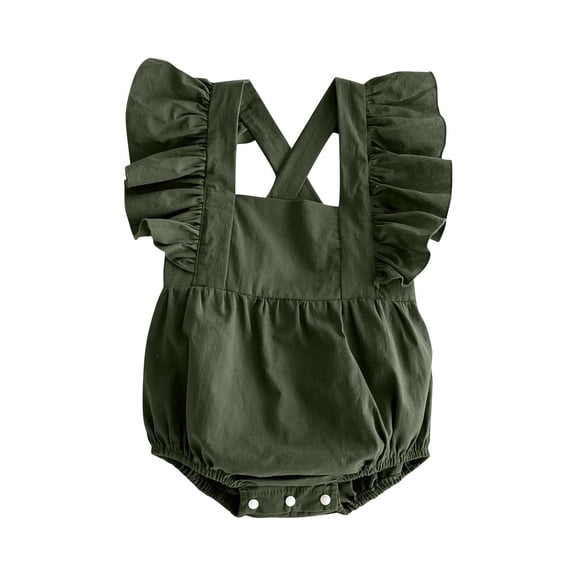 Avtoify Toddler Rompers, Toddler Onesie Newborn Crawling Sleeveless Thin Ha Fart