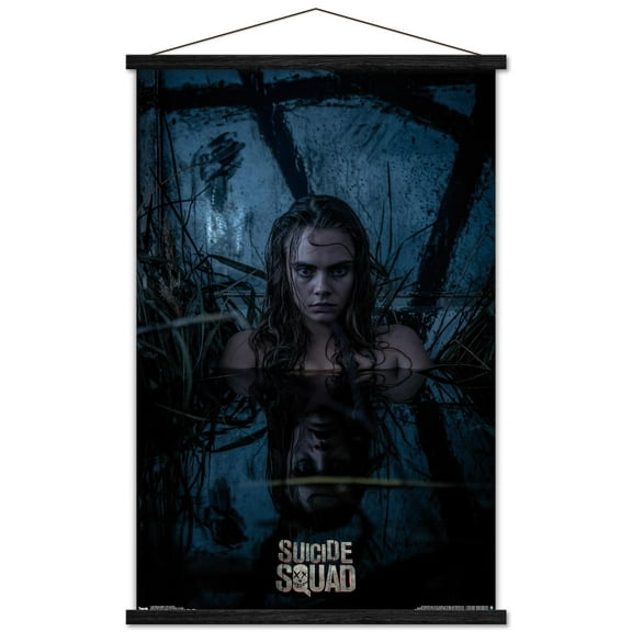 DC Comics Movie - Suicide Squad - Enchantress Wall Poster with Wooden Magnetic Frame, 22.375" x 34"
