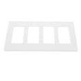 thumbnail image 6 of WEUVEB Sleek White Decorative Light Switch Plate Cover for Wall Outlets, 6 of 9