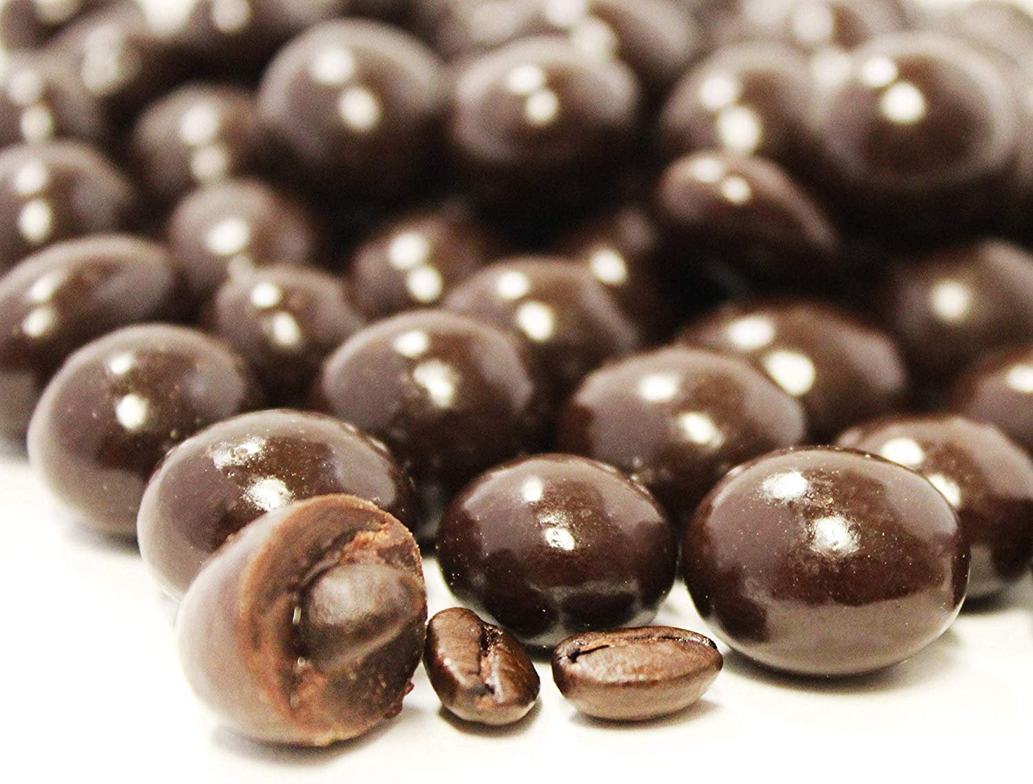 Sugar Free Dark Chocolate Covered Espresso Beans by Its Delish, 8 Oz