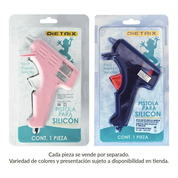 Pistola de Silicona Dietrix Varios Colores 1 Pieza
