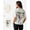 Cream, variant on G West Womens Oversized X-Ray Hand Tee Brown Size- Large