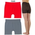 thumbnail image 4 of ToBeInStyle Women's 6 Pairs of Seamless Spandex Layering Under Skirts Modesty Shorts, 4 of 8