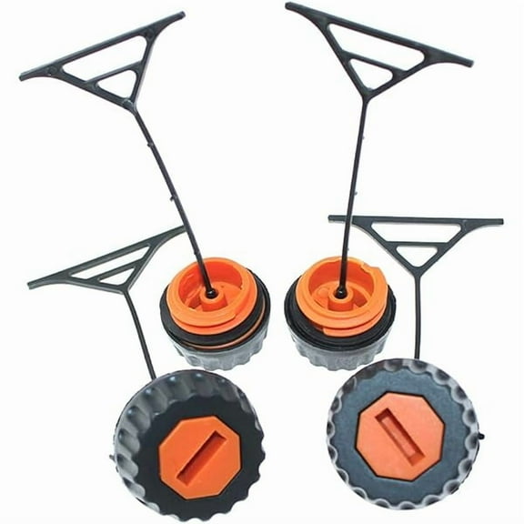 Fuel Cap Oil Cap Compatible with STIHL Chainsaws 009 010 011 012 020 020T 021 023 024 025 026 028 029 034 034S 036 038 066 044 046 048 MS660, Replaces 0000 350 0510 0512 0520 0509