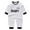 style-01 White, variant on Kogui Baby Rompers Boy Short Sleeve Baby Boys' One Pack Short Sleeve Romper Toddler Outfits 0 3 6 9 12 18 24 Months (Orange,6-12 Months)