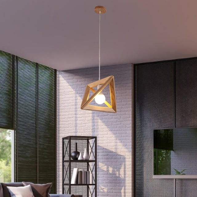 Accesorio de Iluminación de , Faro Individual Tejido Lámpara Colgante Lámpara de tejado Accesorio de Iluminación Pantalla de Lámpara para - D D yotijar luz colgante de bambú