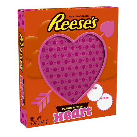 UPC 034000666348 product image for Reese's, Milk Chocolate Peanut Butter Valentine's Heart, 5 Oz. | upcitemdb.com