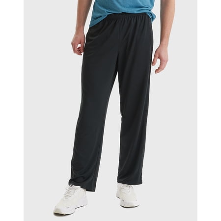 Hanes Sport X-Temp Men's Training Pants, 32" Black 2XL
