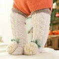 thumbnail image 2 of Prolriy Baby Socks Baby Stockings Autumn and Winter Cute Animal Fruit Comfort Thickened Coral Velvet Socks Knee High Socks A, 2 of 4