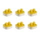 thumbnail image 2 of Paquete de 6 Clips Organizadores de Cables de Escritorio | Sujetacables para La Gestión de Cables | Clips de Plástico para Cables de Carga, Cables de Datos Usb y Abrazaderas para Cables de Ratón | Or, 2 of 6