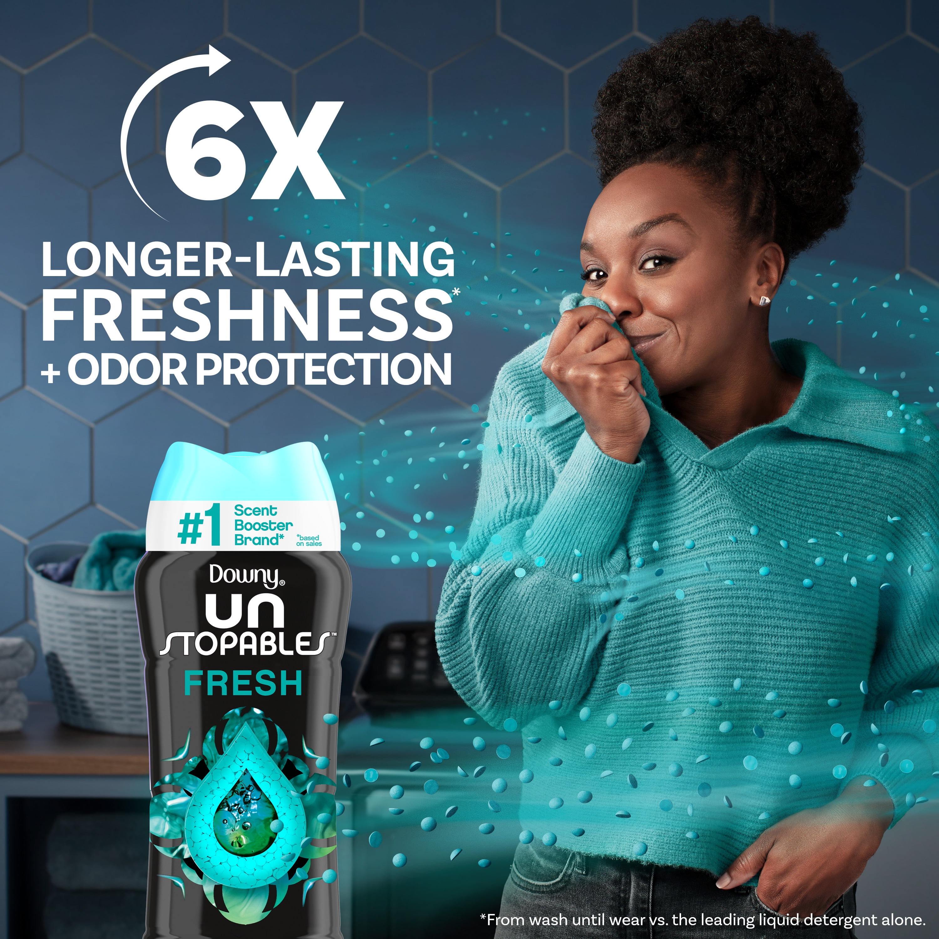 Tide & Downy Ultimate Clean Laundry Bundle with Tide PODS® Ultra Oxi Laundry Detergent, Downy Unstopables Laundry Scent Beads, Downy Liquid Fabric Softener, and Bounce Mega Dryer Sheets