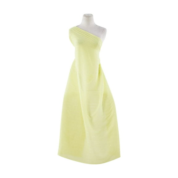 Zelouf Comaze Solid On Hi Multi Chiffon  , Sewing, DIY, Crafts Fabric by the Yard, Lemon Breeze, 3 Yard