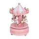 thumbnail image 2 of Caja de música Merry GO Round, carrusel, regalo de Navidad, boda, cumpleaños, decoración, color rosa, 2 of 14