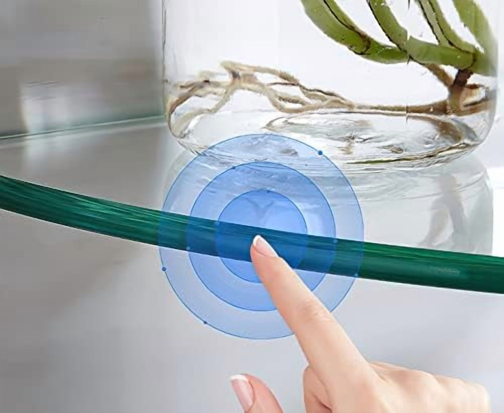 3 Pack Glass Bathroom Shower Shelves, Extra Thick Wall Mounted Shelves, Clear Floating Corner Shelves for Kitchen, Bathroom, Living Room, Office