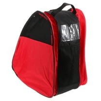 WORGEOUS  Rolling Hockey Bag Girls Ice Skate Roller Skateboard Inlaid Men and Women Red