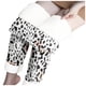 thumbnail image 4 of Gibobby Mallas Termicas Afelpadas Mujer de invierno para mujer, pantalones capri térmicos con cintura elástica, pantalones de entrenamiento, pantalones estampados térmicos (Beige, S), 4 of 5