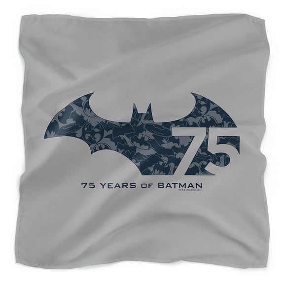Batman 75 Year Collage Bandana (21 in x 21 in)