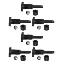 ETHZZLE 6 Sets Hydraulic Floor Jack with Jack Oil Filler Plug and Release Valve for Vehicle Repair