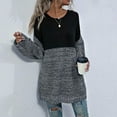 thumbnail image 3 of Maean Oversized Sweaters for Womens Fall Baggy Fashion Long Sleeve Knitted Comfortable Warm Sweater, 3 of 7