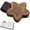 Brown, variant on Vintage Double-Sided Magnetic Book Markers, Brown, 5×4cm | Thick Acid-Free High-Density Ink-Proof Office & Craft Paper