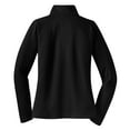 thumbnail image 6 of Yellow Rooster Women's Sport Wick Stretch 1/2 Zip Pullover Black 4XL, 6 of 7