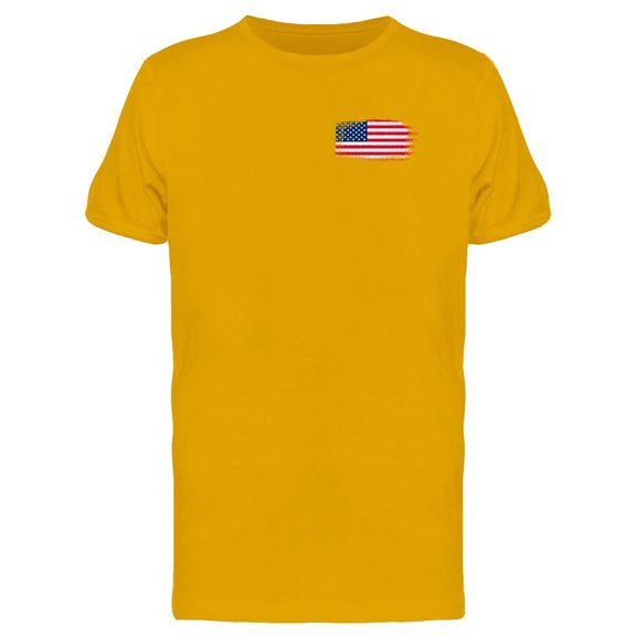 Brushstroke Usa Flag Tee Men's -Image by Shutterstock
