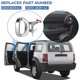 thumbnail image 3 of 4 Pcs/Set Car Interior Door Handle for Dodge Nitro 2007-2011 68004828AA 68004829AA Door Handle Satin, 3 of 5