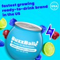 thumbnail image 2 of BuzzBallz Chillers Biggies Berry Cherry Limeade 187ml Bottle, ABV 15%, 2 of 9