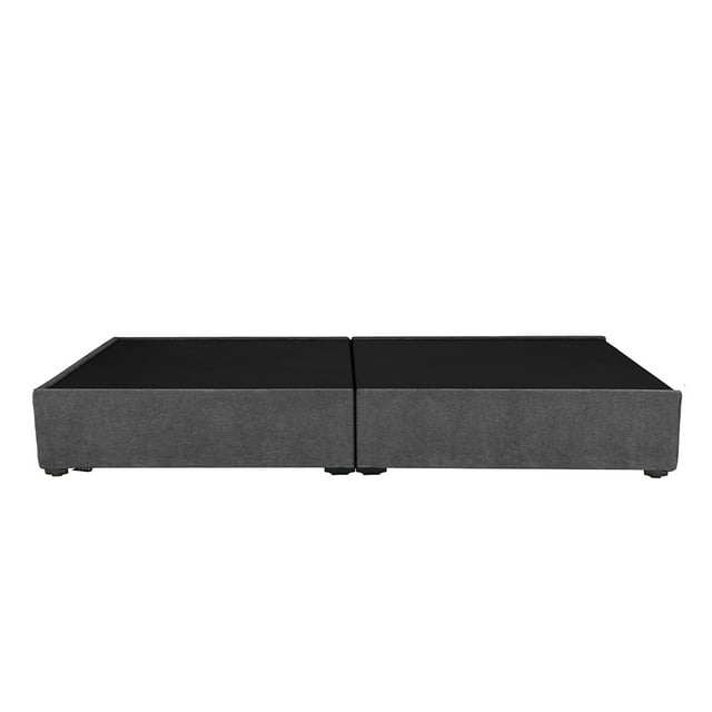 Box Base Cama King Size Dicasa Dark Grey