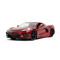 Jada Toys Candy Red 2020 Chevy Corvette Stingray Diecast Car Play Vehicle