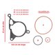 thumbnail image 4 of Kit Sellos Bomba Vacio P/ Vw Gti Passat Bora Jetta Beetle, 4 of 4