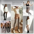 thumbnail image 6 of 2 Pairs Women's Soft Opaque Control Top Tights, Durability Tights, Rip Resistant Pantyhose, 6 of 6