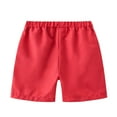 thumbnail image 5 of TAIAOJING Toddler Boys Girls Solid Color Sport Shorts Kids Casual Shorts Comfort 6-12M, 5 of 5