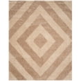 thumbnail image 1 of Safavieh Portofino Shag 2'3" X 7' Power Loomed Rug in Ivory and Beige, 1 of 2