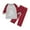 QZZ312-Red, variant on Meichang Christmas Pajamas for Family Matching Holiday Pajama Set Long Sleeve Tops and Plaid Pant for Mom Dad