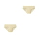 thumbnail image 3 of Jumpingount Calzoncillos elásticos para mujer, ropa interior y transpirable, cómodas bragas desechables, calzoncillos, ropa para embarazadas, Amarillo 2Conjunto, 3 of 6