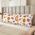 thumbnail image 2 of Naloa Fall Gnomes Harvest Body Pillow Cover, Pillowcases with Hidden Zipper Breathable Long Pillow Case (Pillows are not included,20x54 inch), 2 of 7