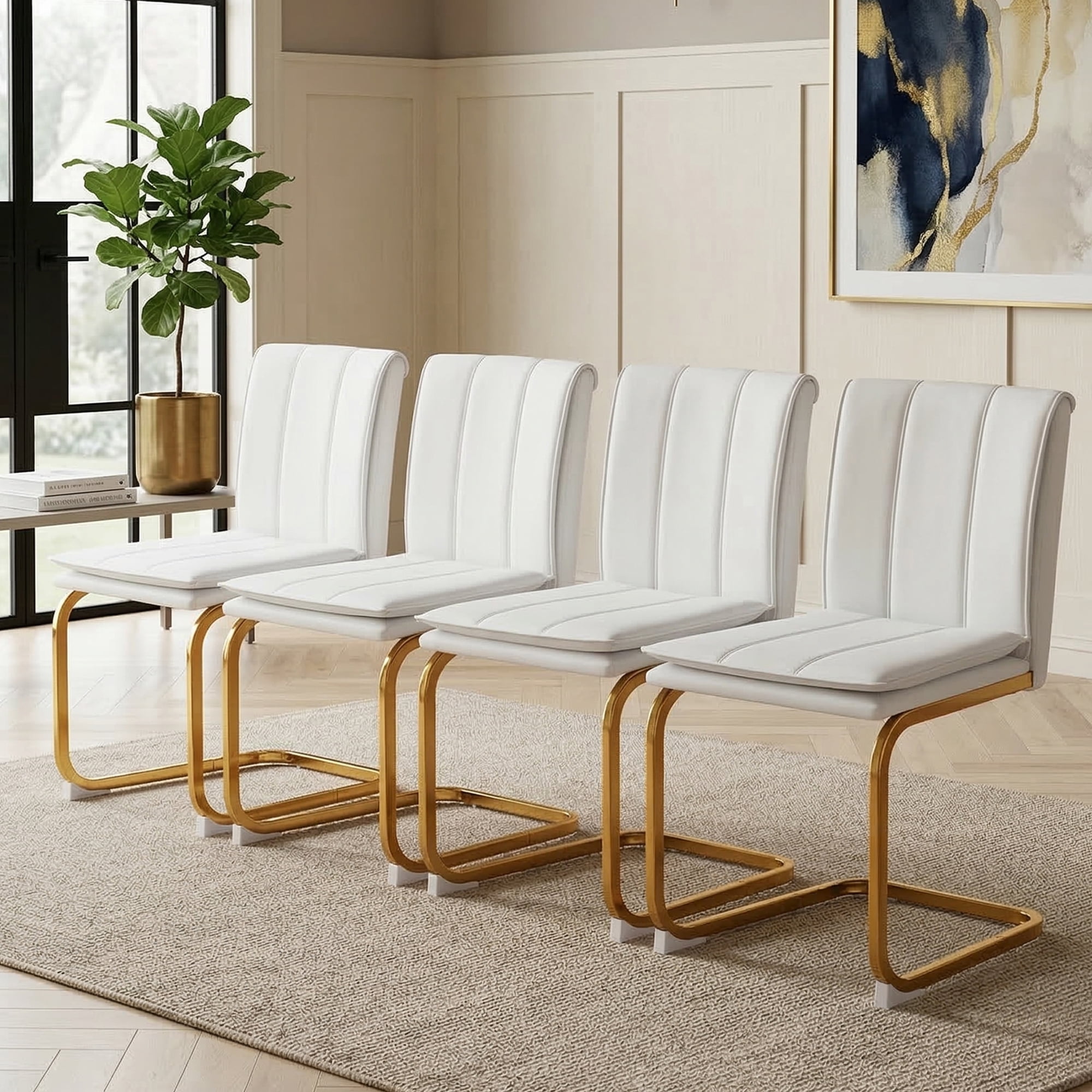 modern dining chairs set of product